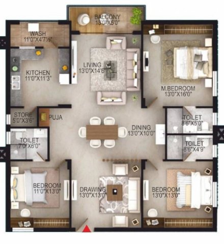 Duplex House Design in Patna & Ranchi