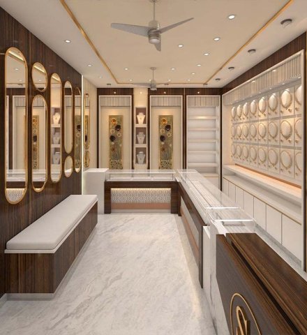 Showroom interior in Patna & Ranchi