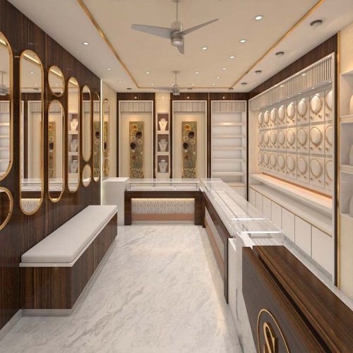 Showroom interior in Ranchi